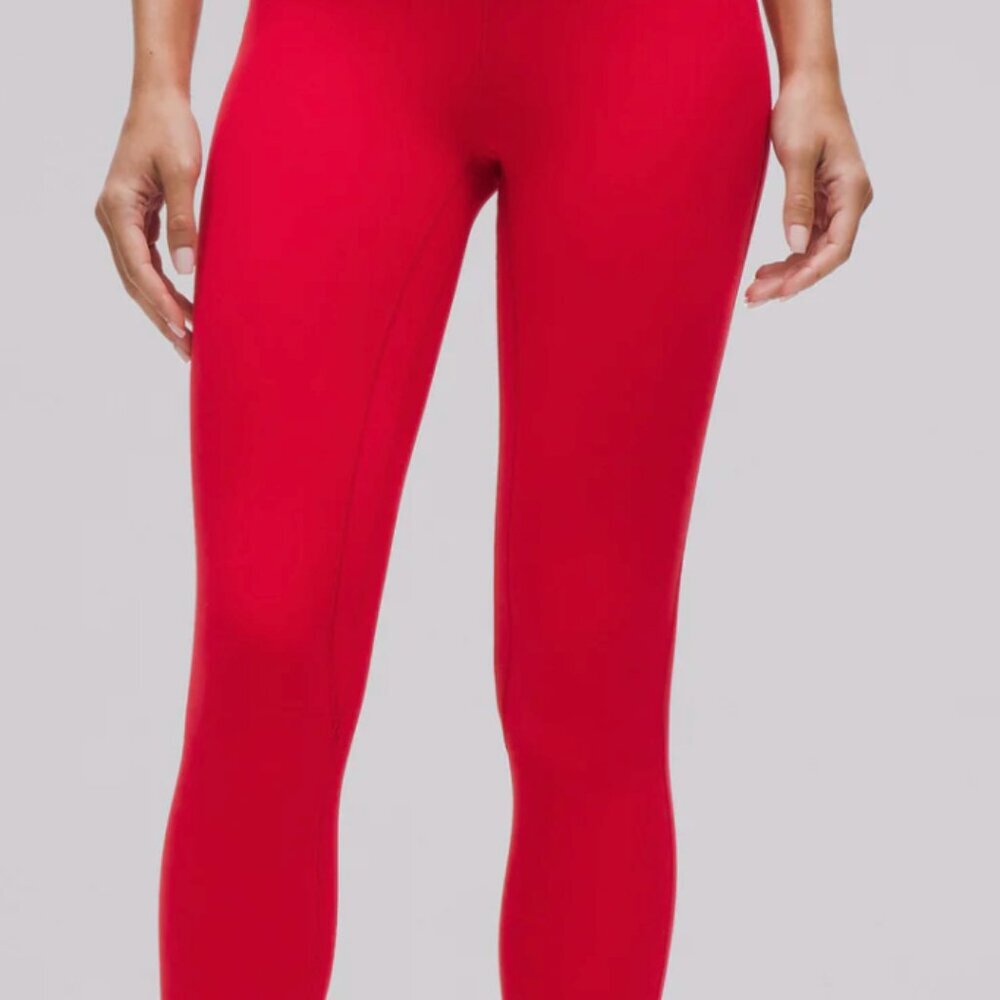 Lululemon Align High-Rise Pant 25" NWT Red - Picture 2 of 7